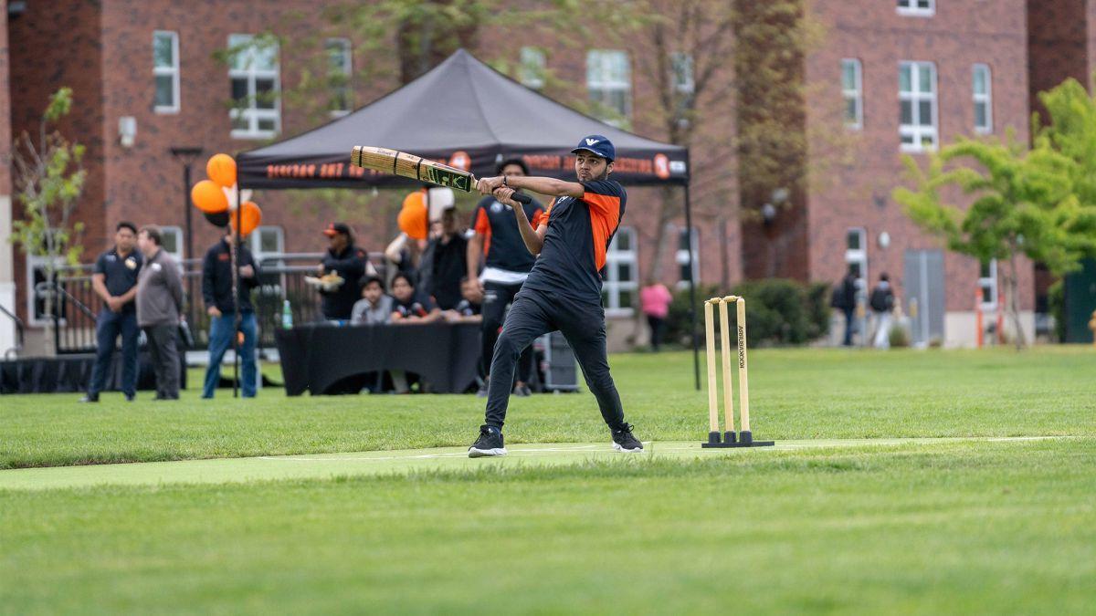 cricket pitch opens at University of the Pacific