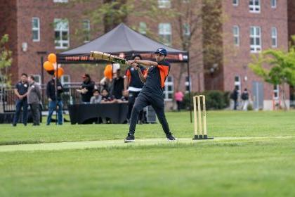 cricket pitch opens at University of the Pacific